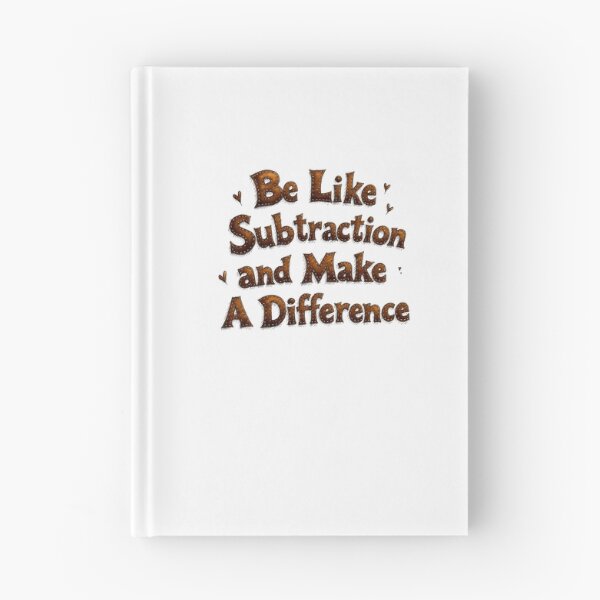 Item preview, Be Like Subtraction and Make A Difference Math Teacher - Funny Math Pun designed and sold by MaciejRudzinsky.