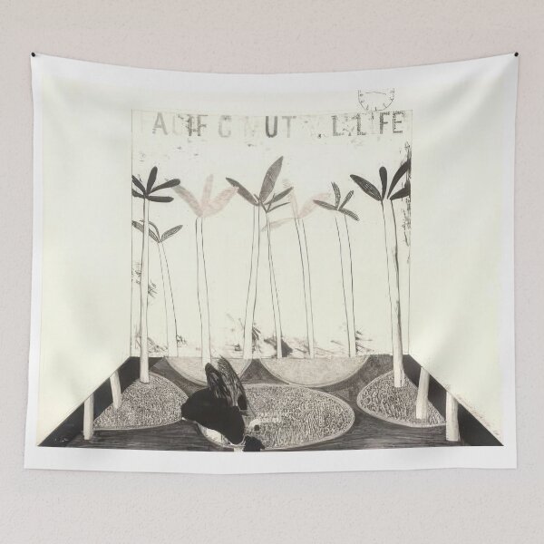 Item preview, David Hockney -  Pacific Mutual Life - Signed Print by David Hockney undefinedr designed and sold by LILLIANSTRANGEy.