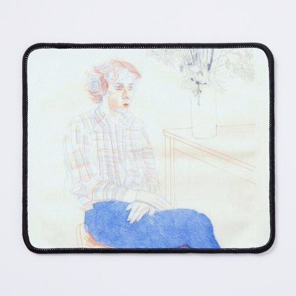Item preview, David Hockney - Gregory - Signed Print by David Hockney undefinedr designed and sold by LILLIANSTRANGEy.