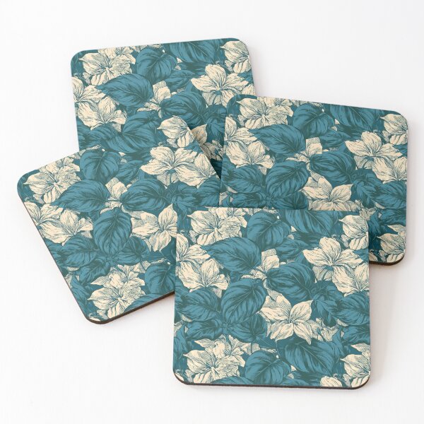 Item preview, Edgy Pothos Floral  - Botanical Garden Pattern - One Year Anniversary Gifts designed and sold by RoyalStarsPatts.