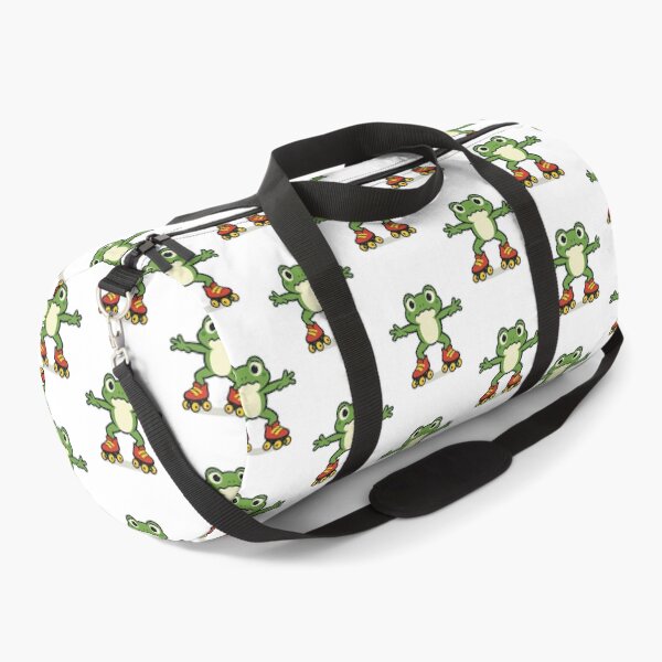 Item preview, Funny Frog Cartoon on Roller Skates  designed and sold by stylishdzign.