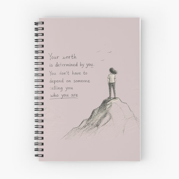 Item preview, Know Your Worth | Empowering Self-Love & Confidence Quote Graphic Design designed and sold by ManggaeJM.