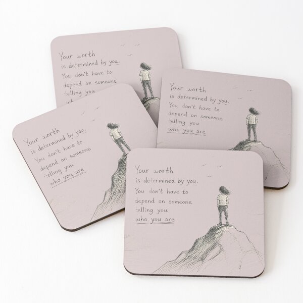 Item preview, Know Your Worth | Empowering Self-Love & Confidence Quote Graphic Design designed and sold by ManggaeJM.