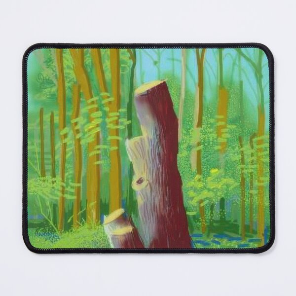 Item preview, David Hockney - The Arrival Of Spring In Woldgate, East Yorkshire In (twenty eleven) - April - Signed Print by David Hockney undefinedr designed and sold by LILLIANSTRANGEy.