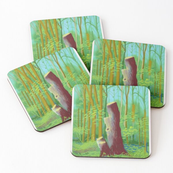 Item preview, David Hockney -  The Arrival Of Spring In Woldgate, East Yorkshire In  (twenty eleven) -  April - Signed Print by David Hockney undefinedr designed and sold by LILLIANSTRANGEy.