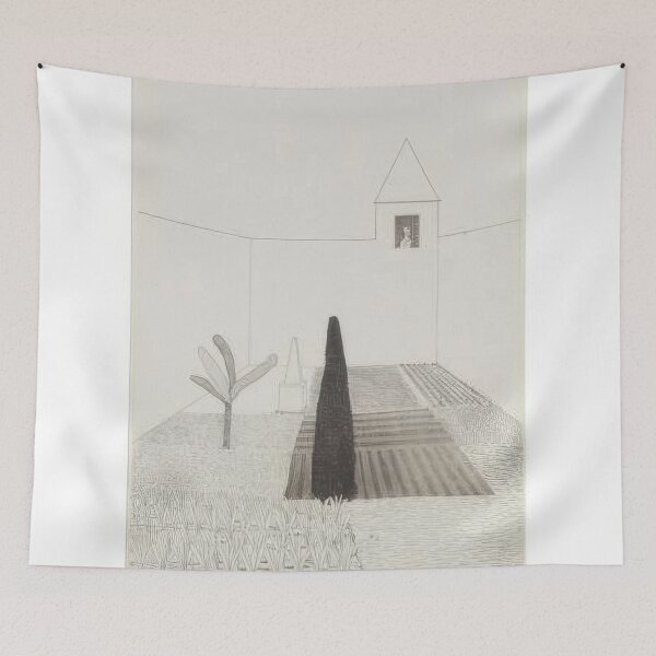 Item preview, David Hockney -  Rapunzel Growing In The Garden - Signed Print by David Hockney undefinedr designed and sold by LILLIANSTRANGEy.