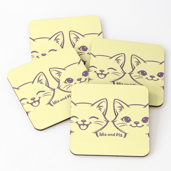 Item preview, Mia and Pia - Coloring fun meets cat knowledge - Adventures to color, learn and marvel at designed and sold by WasserSonneWind.