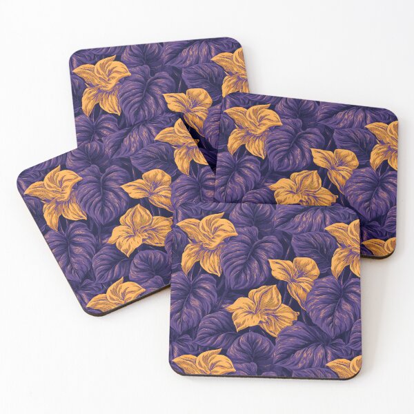 Item preview, Bold Pothos Texture  - Flower Bouquet Pattern - Retirement Gifts designed and sold by RoyalStarsPatts.