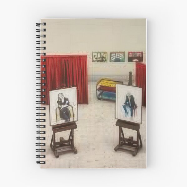 Item preview, David Hockney -  Seven Trollies, Six And A Half Stools, Six Portraits, Eleven Paintings, And Two Curtains - Signed Print by David Hockney undefinedr designed and sold by LILLIANSTRANGEy.