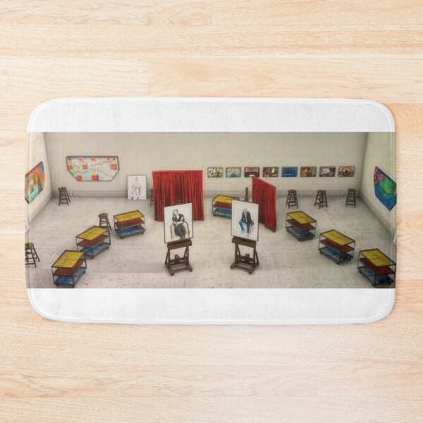 Item preview, David Hockney -  Seven Trollies, Six And A Half Stools, Six Portraits, Eleven Paintings, And Two Curtains - Signed Print by David Hockney undefinedr designed and sold by LILLIANSTRANGEy.