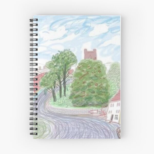 Item preview, David Hockney -  Kilham With Church - Signed Print by David Hockney undefinedr designed and sold by LILLIANSTRANGEy.