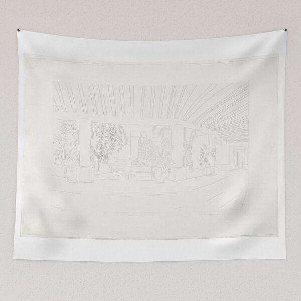 Item preview, David Hockney -  Mexican Hotel Garden - Signed Print by David Hockney undefinedr designed and sold by LILLIANSTRANGEy.