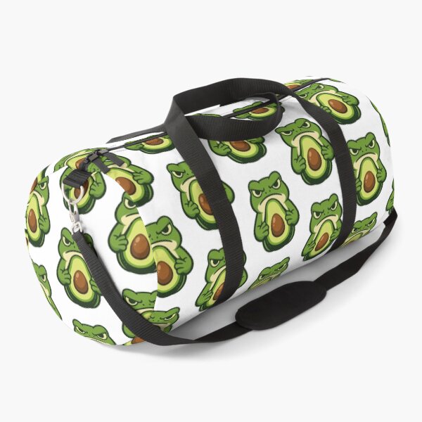 Item preview, Serious Frog Cartoon with Avocado  designed and sold by stylishdzign.