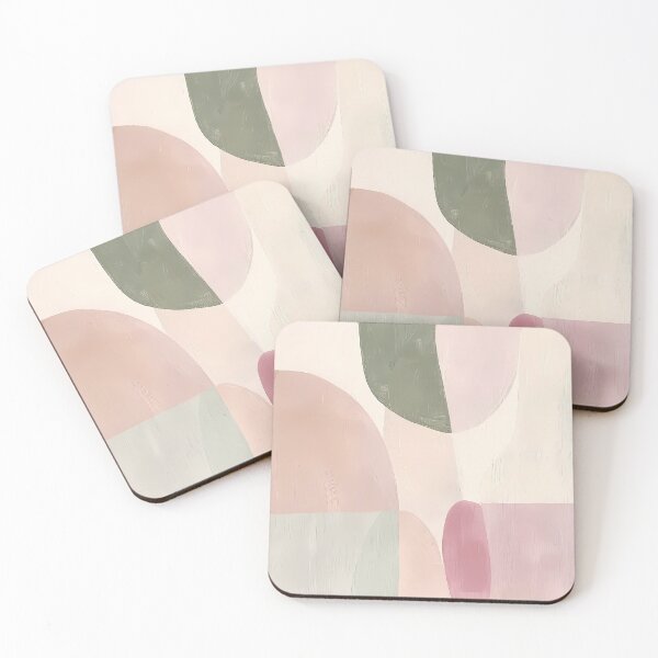 Item preview, Textured Pastel Geometric Abstract Art designed and sold by Artdavesalzburg.
