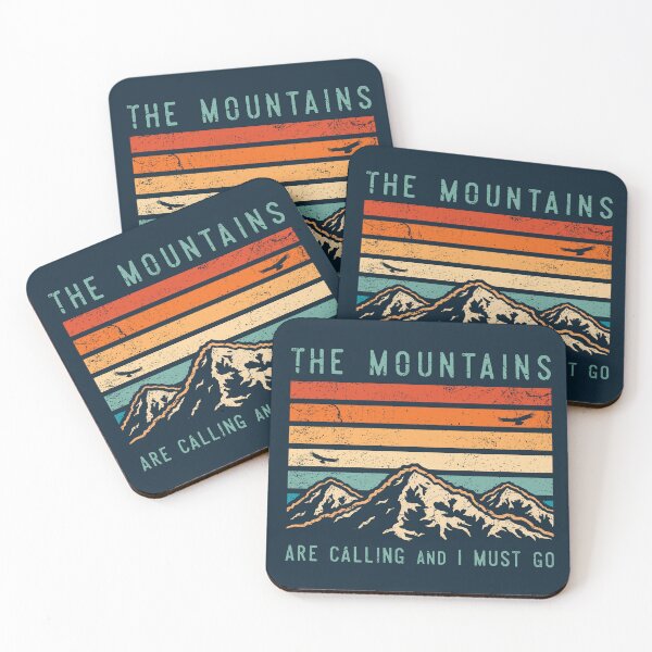 Item preview, Mountains are Calling and I Must Go designed and sold by TigerTom Design.