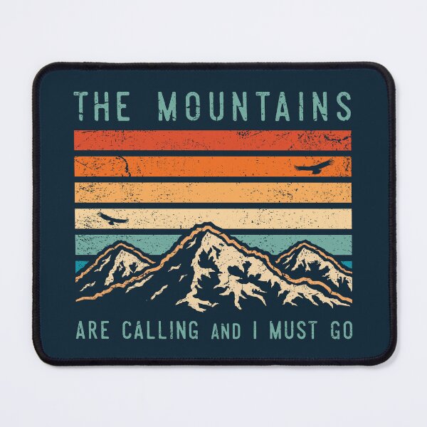 Item preview, Mountains are Calling and I Must Go designed and sold by TigerTom Design.