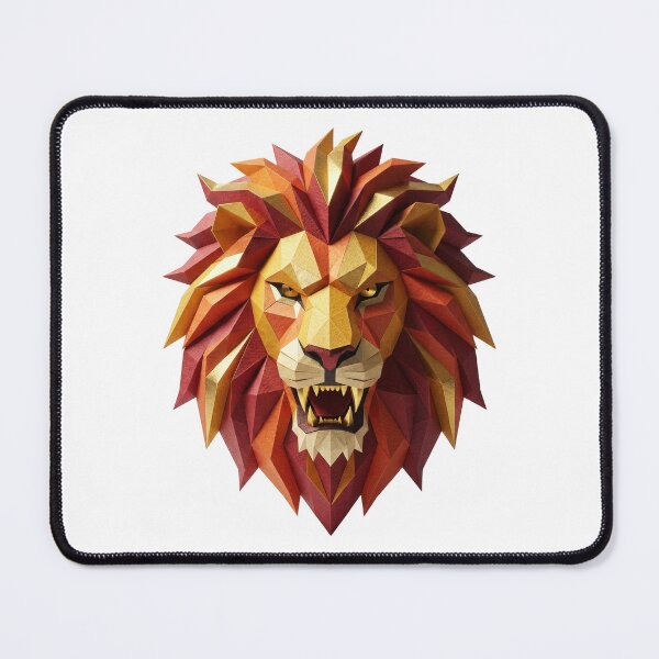 Item preview, Majestic Papercraft Lion designed and sold by Marcu Ioachim.