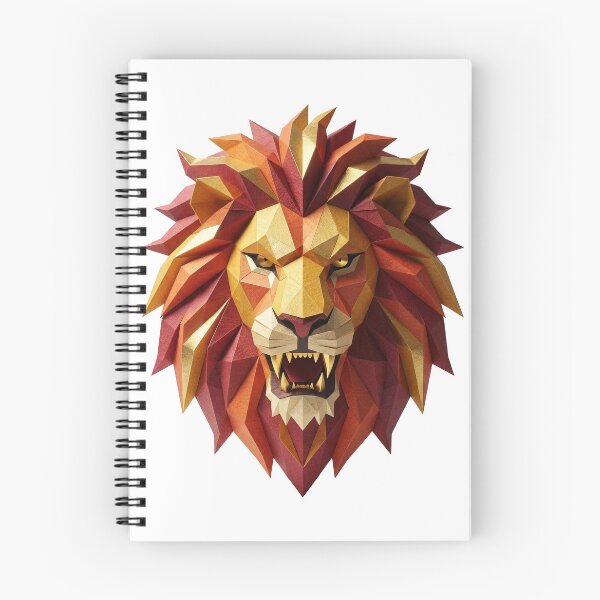 Item preview, Majestic Papercraft Lion designed and sold by Marcu Ioachim.