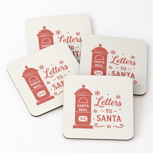 Item preview, Letters To Santa – Vintage Mailbox Christmas Art designed and sold by Tklezardesigns.