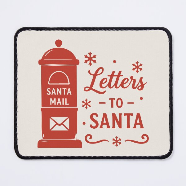 Item preview, Letters To Santa – Vintage Mailbox Christmas Art designed and sold by Tklezardesigns.