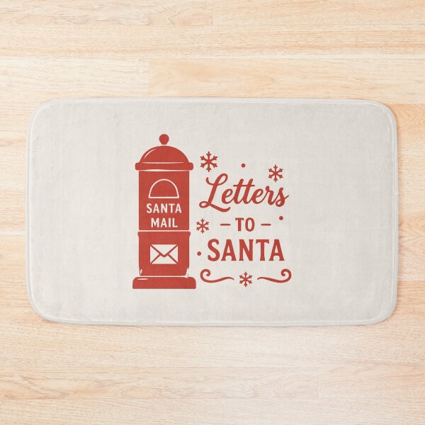 Item preview, Letters To Santa – Vintage Mailbox Christmas Art designed and sold by Tklezardesigns.