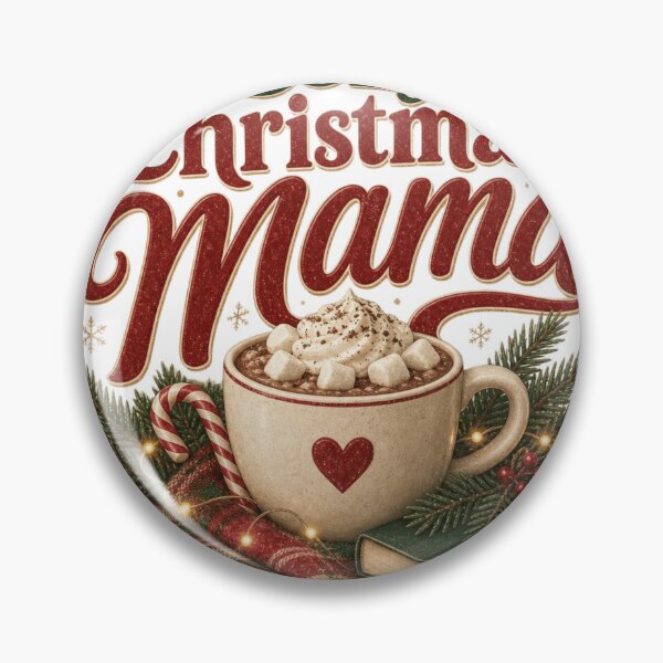 Item preview, Cozy Christmas Mama Hot Cocoa Design designed and sold by Marie Gems.