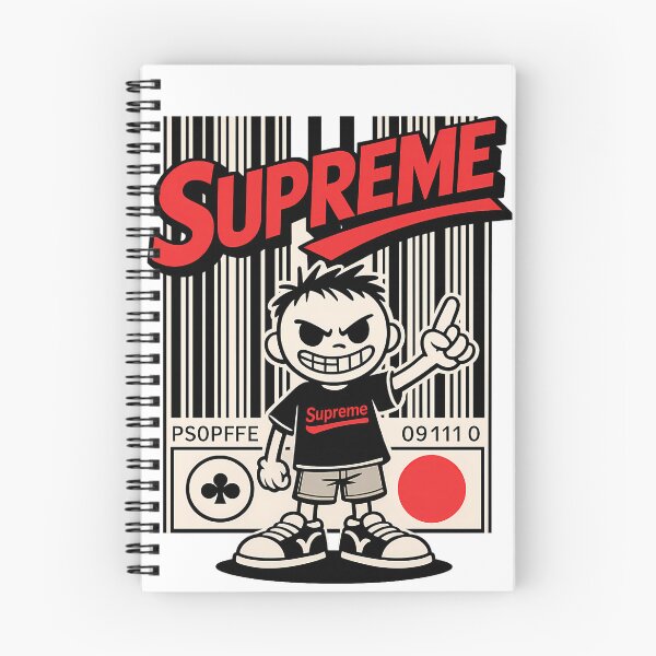 Item preview, Supreme Barcode Urban Streetwear Character Art designed and sold by DesignArtist.ia.