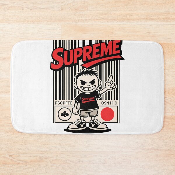 Item preview, Supreme Barcode Urban Streetwear Character Art designed and sold by DesignArtist.ia.