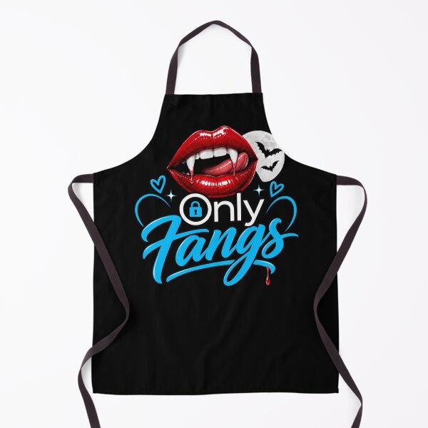 Item preview, Only Fangs Vampire Halloween Shirt – Funny Vampire Lips Halloween Graphic Tee – Spooky Bat Moon Gothic Halloween Design designed and sold by getpressedshirt.