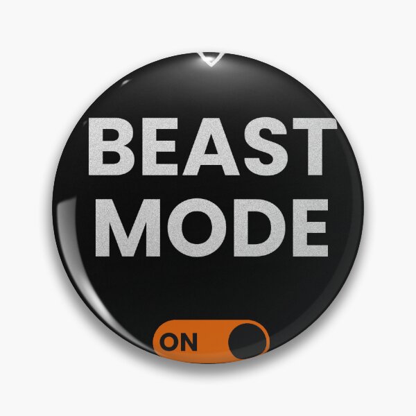 Item preview, Beast Mode Activated Gym Motivation Design designed and sold by Mr besho.