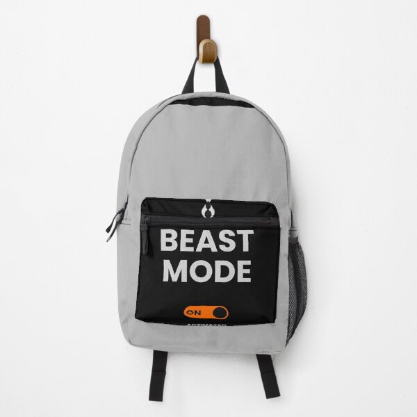 Item preview, Beast Mode Activated Gym Motivation Design designed and sold by Mr besho.