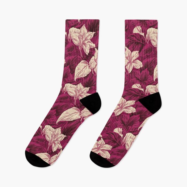 Item preview, Artistic Pothos Print - Hawaiian Flower Pattern - Retirement Gifts For Women designed and sold by RoyalStarsPatts.