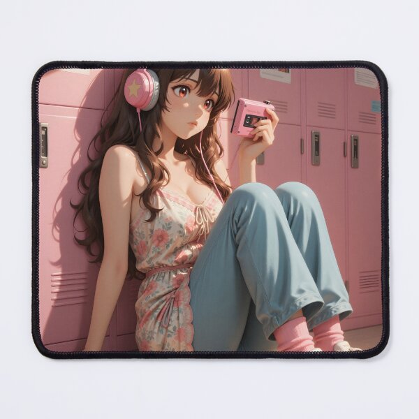 Item preview, Sunset Mixtape – Pink Retro Anime Music Aesthetic designed and sold by Killington.