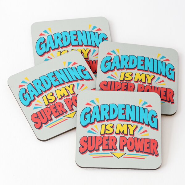 Item preview, Gardening Is My Superpower – Retro Gardener Quote designed and sold by American Fieldmark Studio.