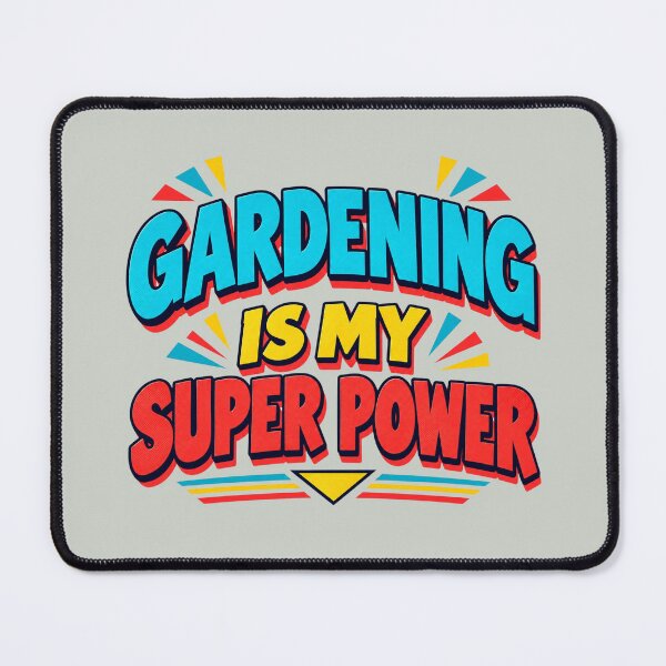 Item preview, Gardening Is My Superpower – Retro Gardener Quote designed and sold by American Fieldmark Studio.