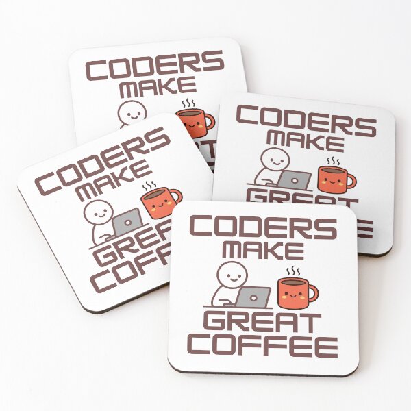 Item preview, Coders make great coffee designed and sold by BigfeetLittlepaws.