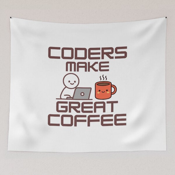 Item preview, Coders make great coffee designed and sold by BigfeetLittlepaws.
