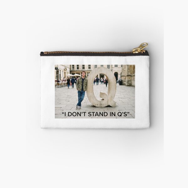 Item preview, I Don't Stand In Q's Funny Letter Q Pun designed and sold by CJLindy.