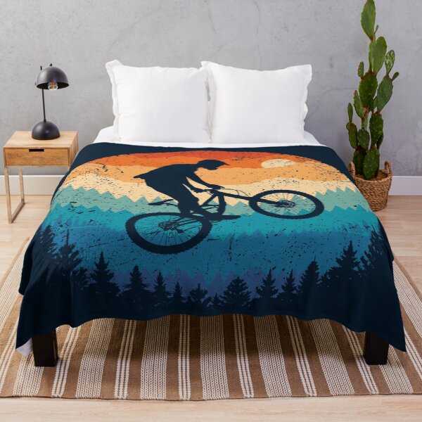 Item preview, Mountain Biking Retro designed and sold by TigerTom Design.