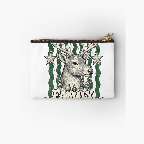 Item preview, The Family Christmas Crew Retro Deer Design designed and sold by Marie Gems.
