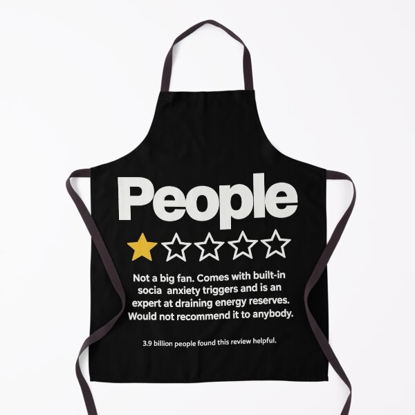Item preview, People One Star Rating Would Not Recommend Funny Introverts designed and sold by BornBorn.