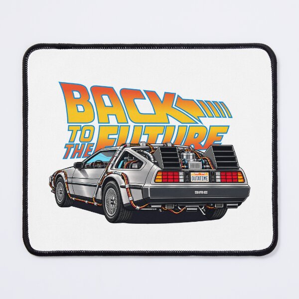 Item preview, Back to the Future DeLorean Metallic Sticker designed and sold by Duckcodx.