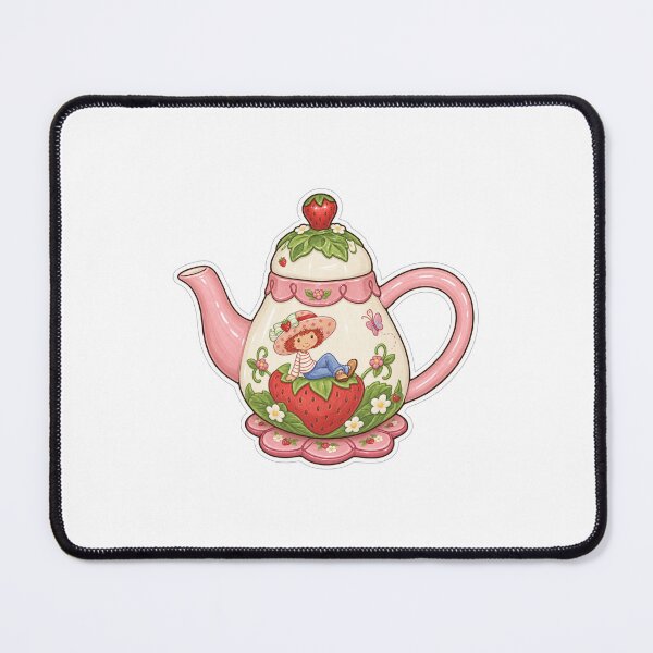 Item preview, strawberry teapot designed and sold by Jadedoodle.