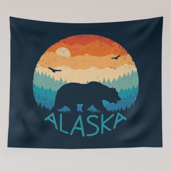 Item preview, Alaska Retro Bear designed and sold by TigerTom Design.