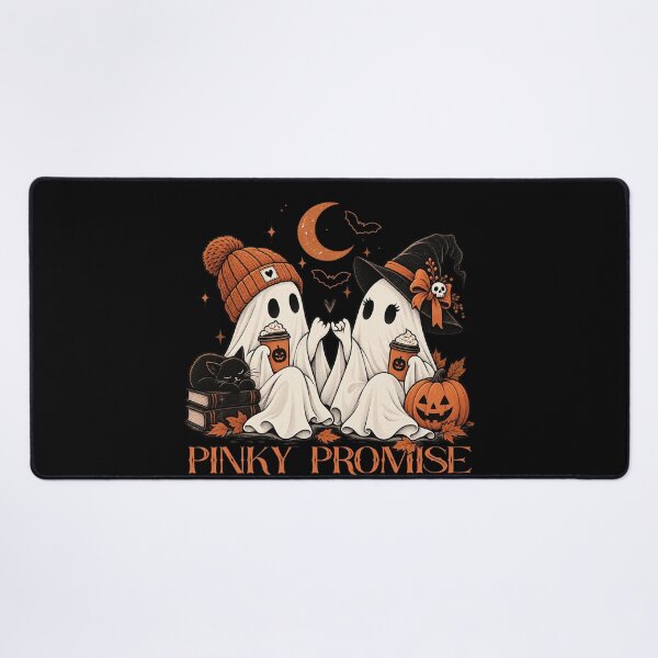 Item preview, Pinky Promise Halloween – Cute Ghost Best Friends designed and sold by EnchantedOwl.