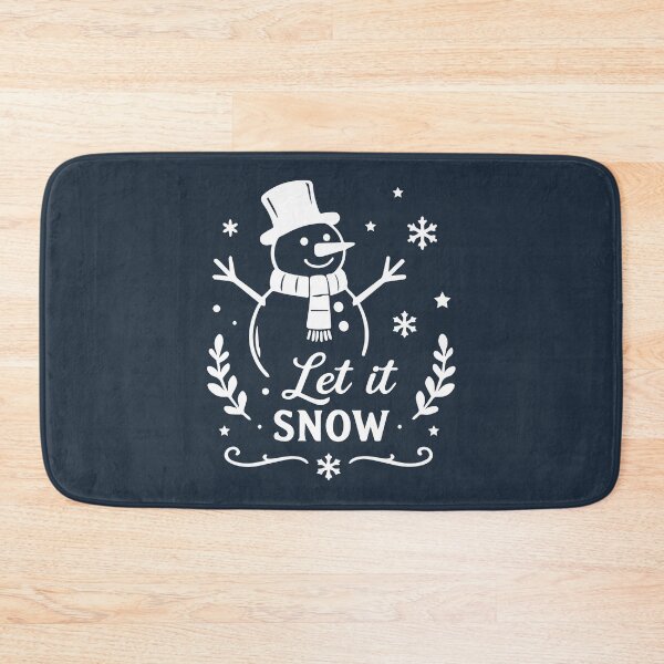 Item preview, Let It Snow Snowman – Vintage Winter Holiday Art designed and sold by Tklezardesigns.