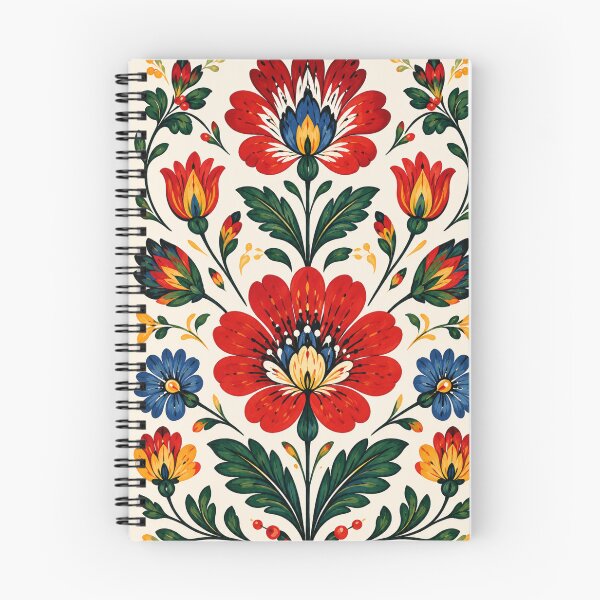 Item preview, Polish Folk Art Floral Pattern designed and sold by Mikena1996.