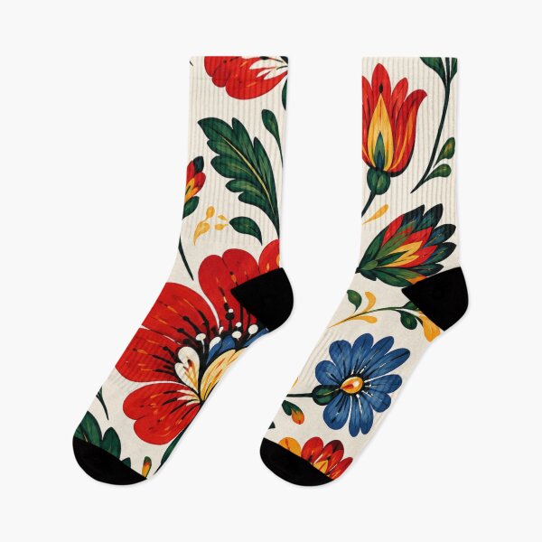 Item preview, Polish Folk Art Floral Pattern designed and sold by Mikena1996.