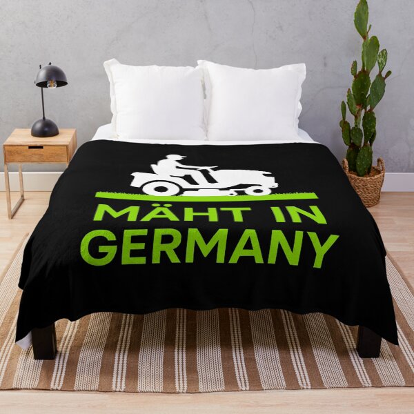 Item preview, Mowing lawnmowers in Germany, garden humor designed and sold by Loona97.