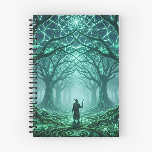 Item preview, Glowing Green Bioluminescent Forest Sacred Geometry | Monkeybusiness designed and sold by monkeybusiness.pt.